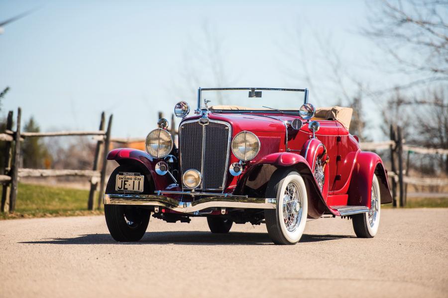  Auburn 8-100A Custom Dual Ratio Cabriolet 1932 года  (фото 26 из 35)